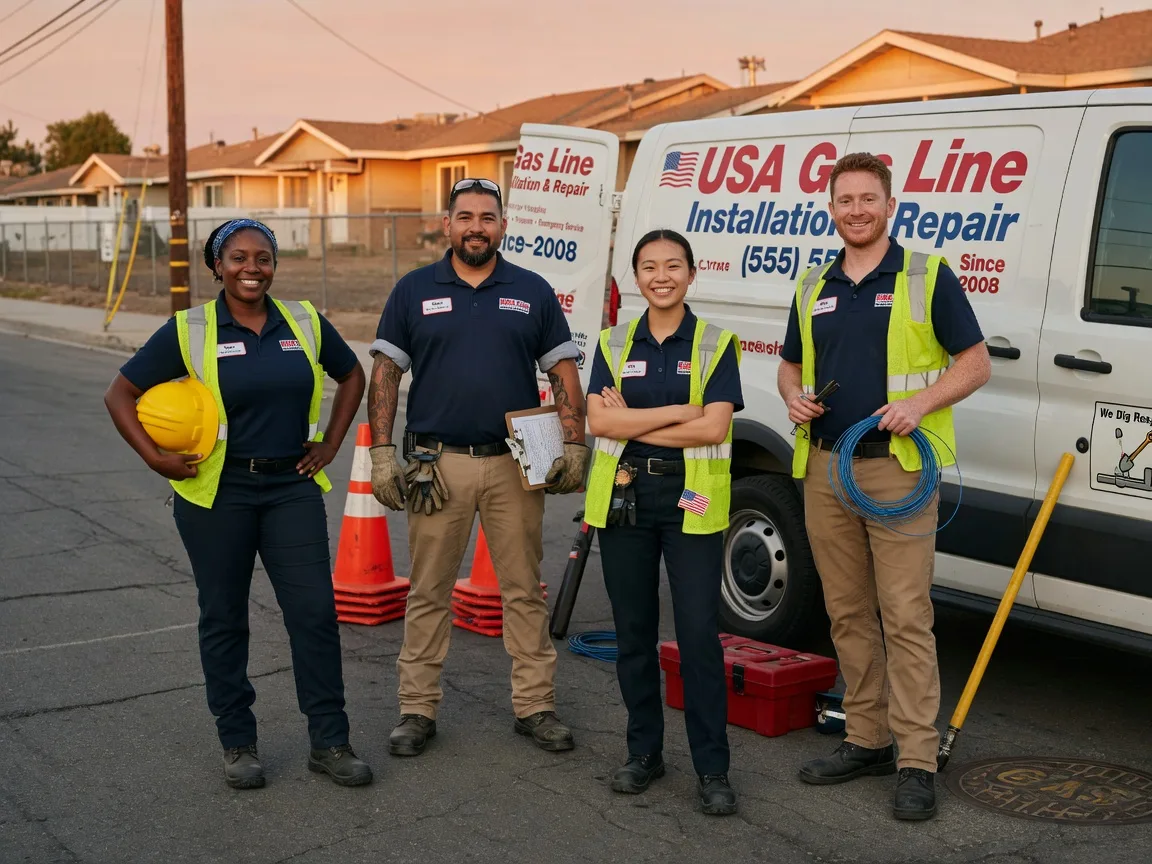 Gas Line Installation company in Caruthers, CA
